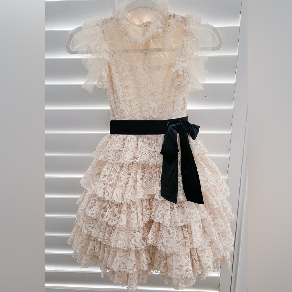 Joyfolie Anouk Petticoat Dress in
Vintage Ivory